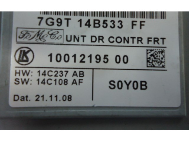 Блок управления 7G9T14B533FF, 7G9T14B533FF Volvo V70