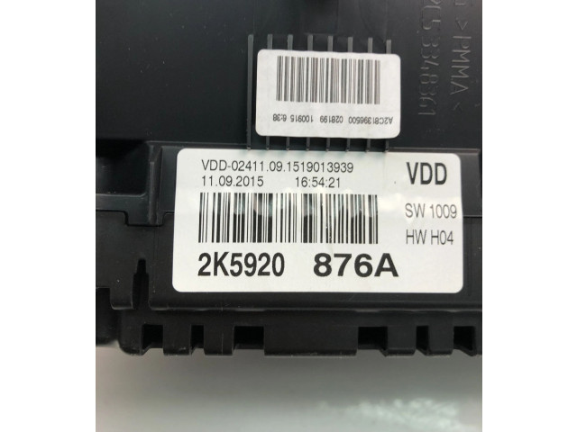 Панель приборов 2K5920876A, NO2690   Volkswagen Caddy       