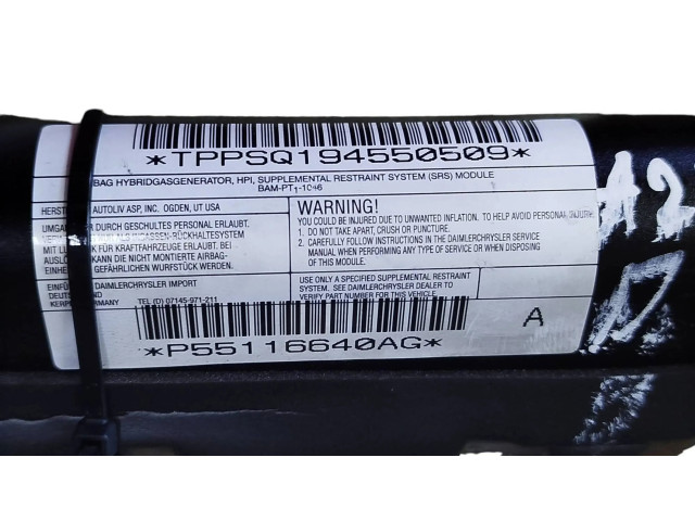 Боковая подушка безопасности P55116640AG, 07145971211 Jeep Grand Cherokee (WK)