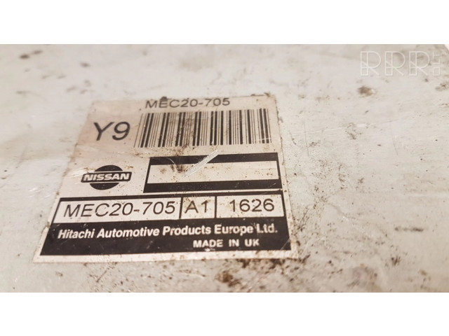 Řídící jednotka MEC20705, MEC20705A11626 Nissan Almera 1997