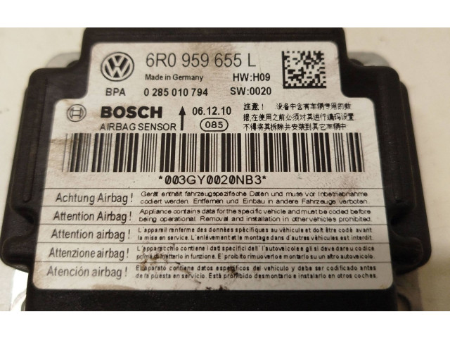 Блок подушек безопасности 6R0959655L, 0285010794   Skoda Roomster (5J)