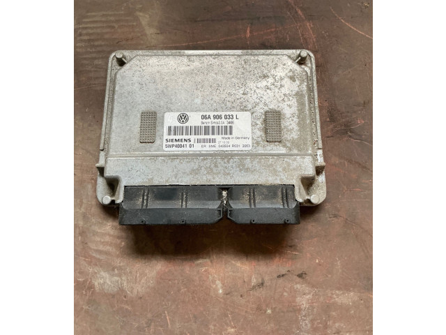 Блок управления двигателя 06A906033L, 5WP4004101   Volkswagen New Beetle