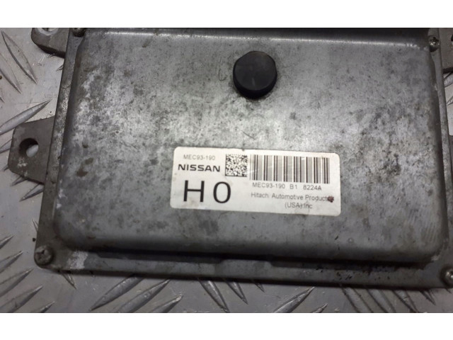 Блок управления двигателем Блок управления MEC93-190   Nissan Tiida C11