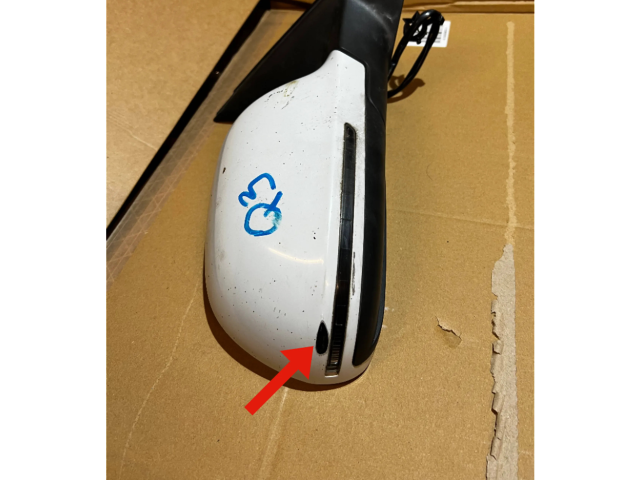 Зеркало электрическое Audi Q3 8U 2011 - 2016 года