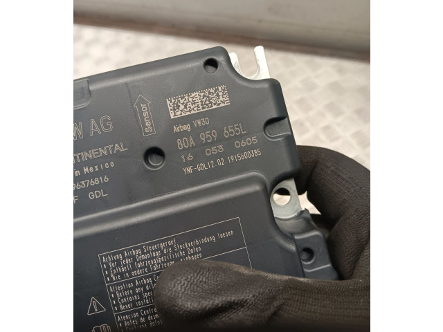 Блок подушек безопасности 80A959655L   Audi Q5 SQ5