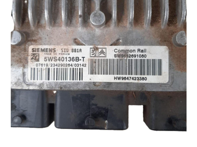Řídící jednotka 5WS40136BT Citroen Berlingo 2003