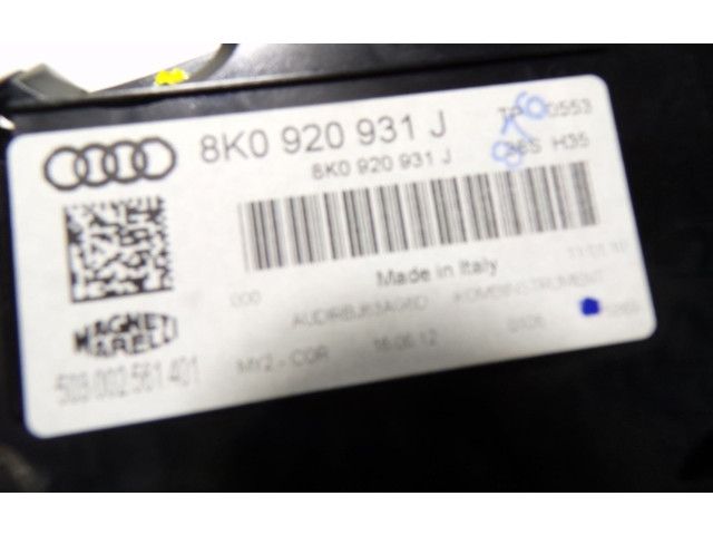 Панель приборов 8K0920931J, 8K0920931J Audi A4 Allroad