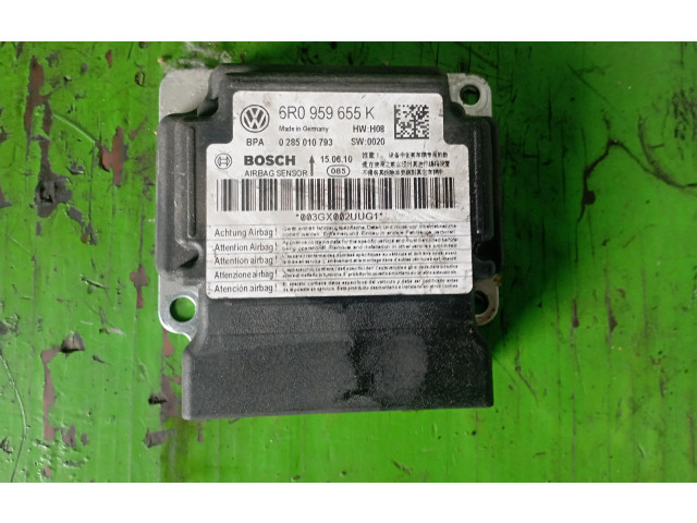 Блок подушек безопасности 6R0959665K   Skoda Fabia Mk2 (5J)