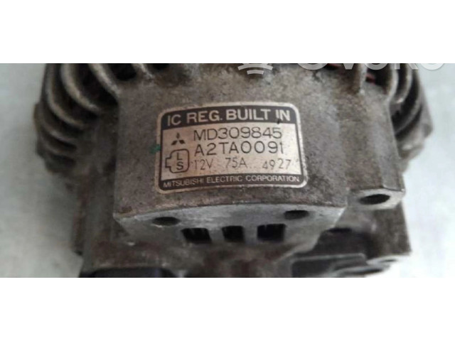 Генератор MD309845, MD309845 Mitsubishi Galant