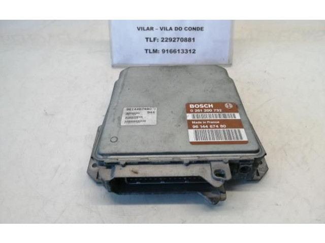 Блок управления двигателя 14467480   Peugeot 306