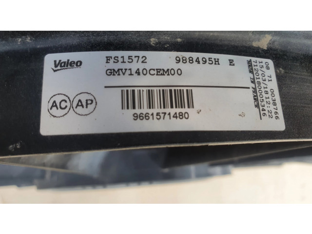 Вентилятор радиатора 988495H, FS1572 Citroen Berlingo 2.0