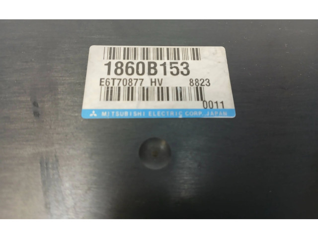 Блок управления двигателя 1860B153, E6T70877 Mitsubishi Outlander