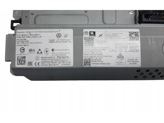 Дисплей 5H0035869, 5H0035869 Volkswagen Golf VIII