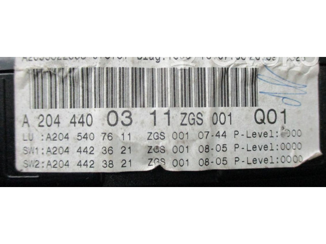 Přístrojová deska Mercedes-Benz C W202 1996 A2044400311