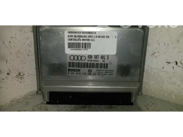 Řídící jednotka 4B0907401S, 0281010148 Audi A6 S6 C4 4A 1997