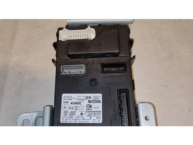 Блок управления 284B14GN5C, 116RAI002837 Infiniti Q50