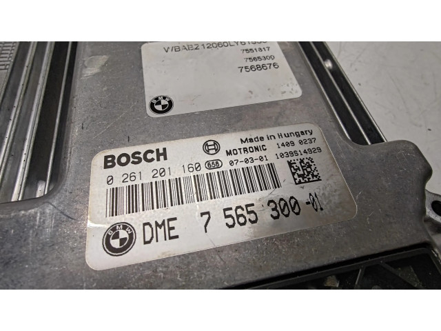 Блок управления двигателя 7565300, 12147565300   BMW Z4 E85 E86