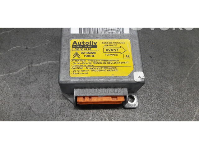 Блок подушек безопасности 9631950680 Citroen Xsara
