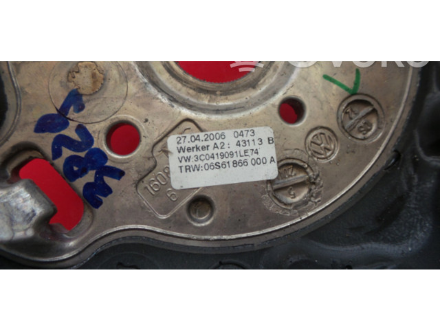 Руль Volkswagen Golf Plus  2005 - 2013 года 3C0419091LE74, 1K0959538C      