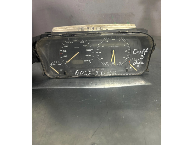 Панель приборов 87001262, 1H6819033 Volkswagen Golf III