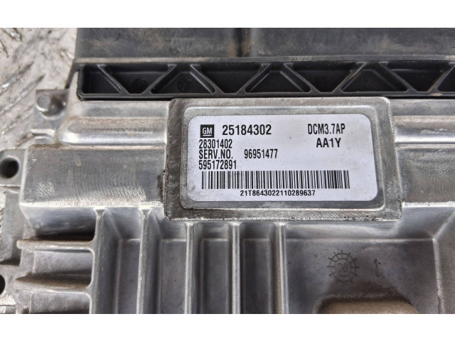 Блок управления двигателя 25184302, 96951477   Chevrolet Cruze