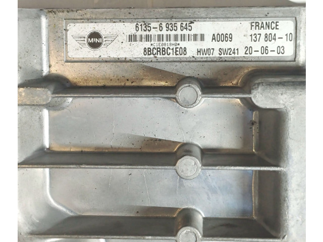 Блок комфорта 6935645, 61356935645   Mini One - Cooper R50 - 53   