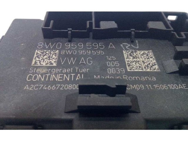 Блок комфорта 8W0959595A   Audi A4 Allroad B9   