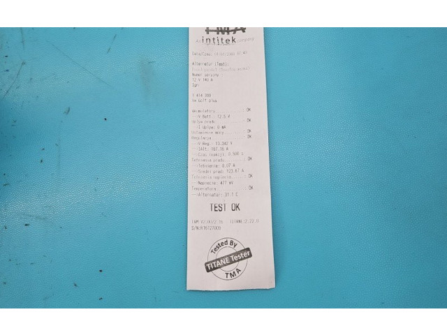 Генератор 06F903023C, IMPRK1414399 Volkswagen Golf Plus