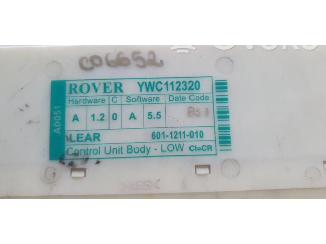 Блок комфорта 6011211010, 6011211010. Rover 75