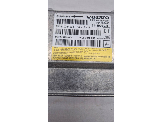 Блок подушек безопасности P31658440, 0285013939 Volvo S60