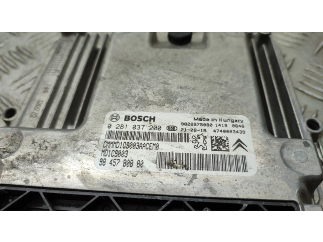 Řídící jednotka 0281037200, 9845780880 Peugeot 2008 II 2021