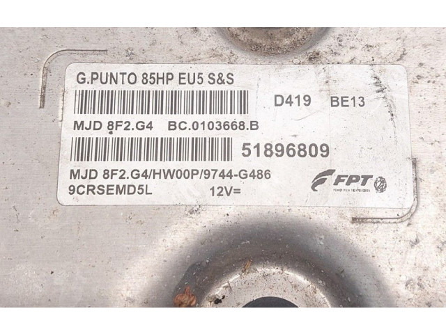 Vstřikovač 51896809, 518690940   Fiat Punto (199)    199.B.4000(Euro 5) 