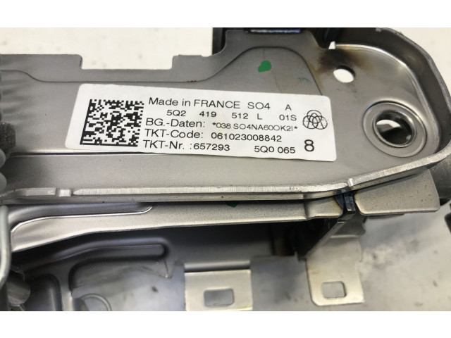  рейка  Колонка рулевая 5Q2419512L, 2Q0905861B   Skoda Kodiaq 2017 - 2024 года