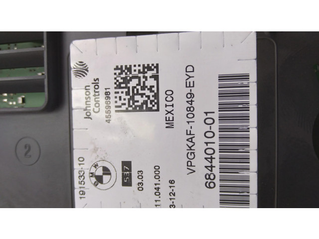 Přístrojová deska BMW X5 F15 2017 19153310, 684401001