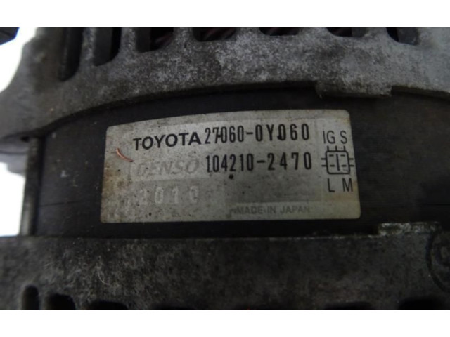 Генератор 270600Y020, 030703 Daihatsu Charade XP90