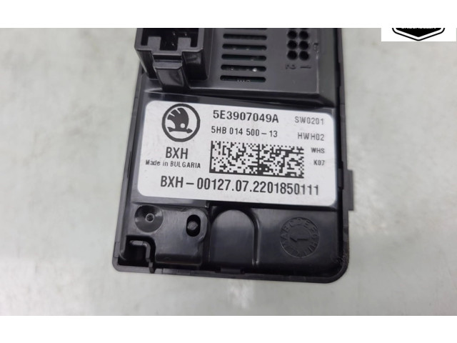 Блок управления климат-контролем 5E3907049A, 5E3907049A Skoda Octavia Mk4