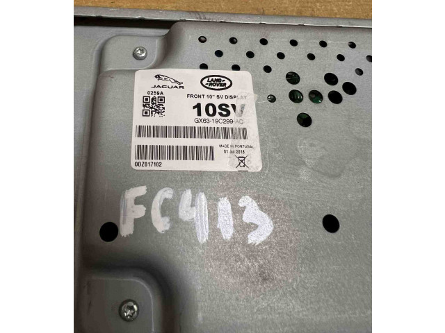 Дисплей GX6319C299AC, F6413 Land Rover Range Rover Evoque L538