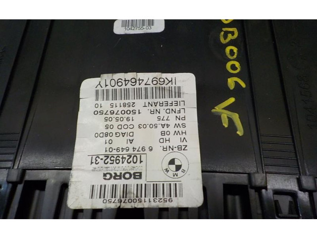 Přístrojová deska BMW 1 E81 E87 2006 62109283801, 697464901