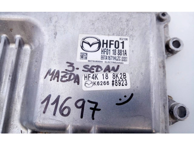 Блок управления двигателя HF0118881A, HF4K188K2B   Mazda 3