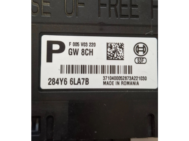 Блок комфорта 284Y66LA7B, F005V03220 Dacia Sandero III