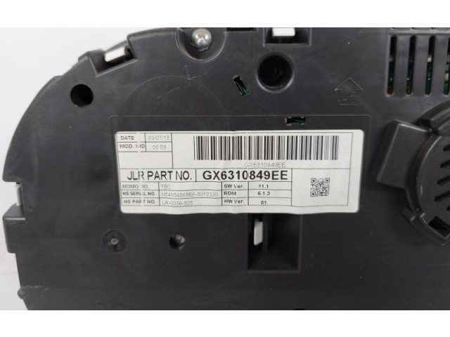 Панель приборов GX6310849EE, GX6310849EE Jaguar XF X260