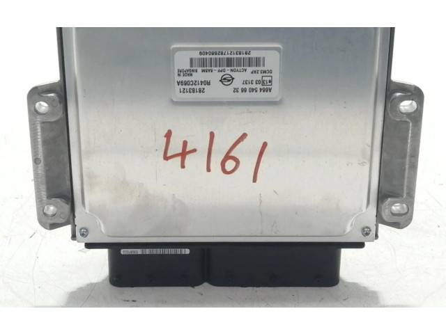 Блок управления двигателя A6645406632, CENTRALITAMOTORUCE SsangYong Actyon sports I