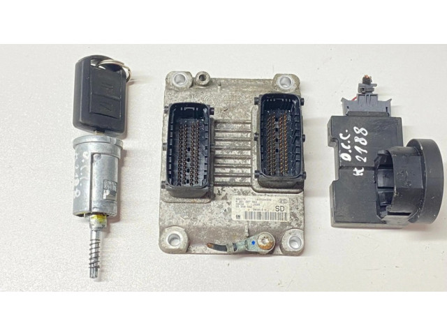 Комплект блоков управления 55350552, 0261207962   Opel Corsa C