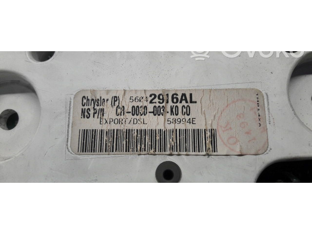 Панель приборов 56042916AL Jeep Grand Cherokee (WJ)