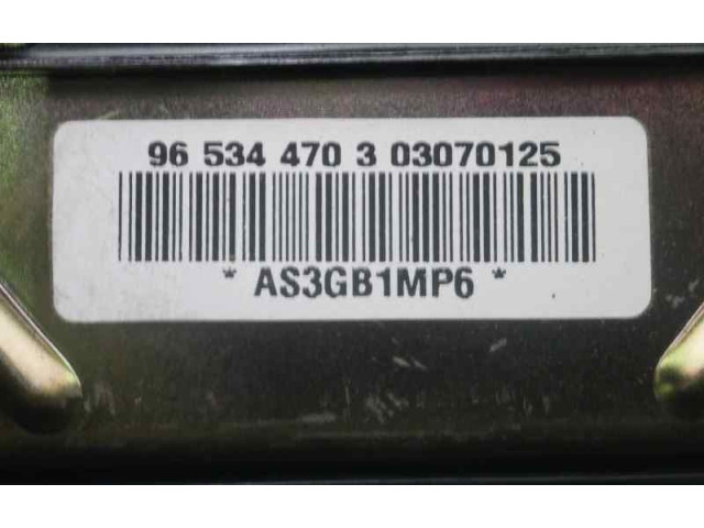 Подушка безопасности водителя 96534470, 03070125 Daewoo Kalos