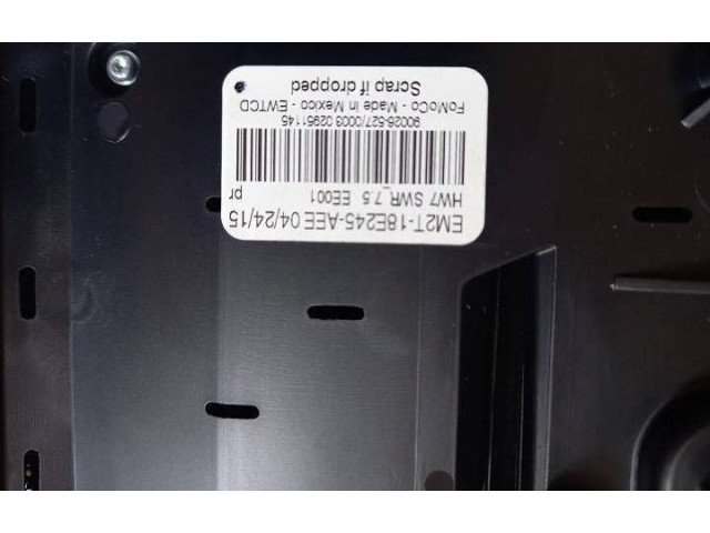 Блок управления климат-контролем EM2T18E245AE Ford S-MAX