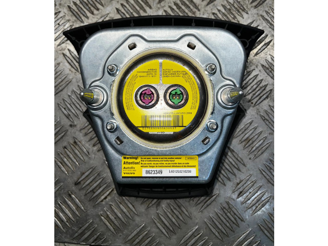 Подушка безопасности водителя 8623349, L4012L0210208   Volvo C30