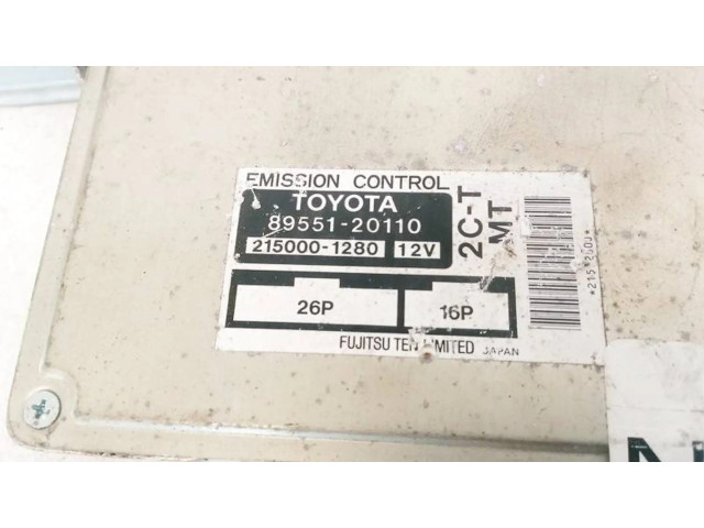 Řídící jednotka 8955120110, 215001280 Toyota Carina T190 1995
