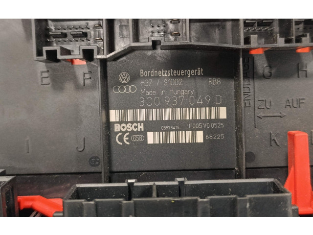 Pojistková skříňka Řídící jednotka BSM 3C0937049D, F005V00525   Volkswagen Caddy 2006