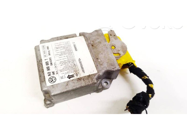 Блок подушек безопасности 1K0909605T, 5WK43412 Skoda Octavia Mk2 (1Z)